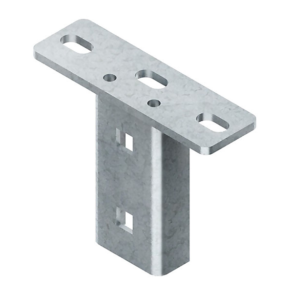 Niedax Schraubkopfplatte f. U4530 Stahl vz KU 4530 F